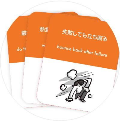 動詞で表現された強み